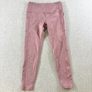 Kyodan Pink Heather High Waisted Pocket Leggings Women’s Medium Yoga Athletic